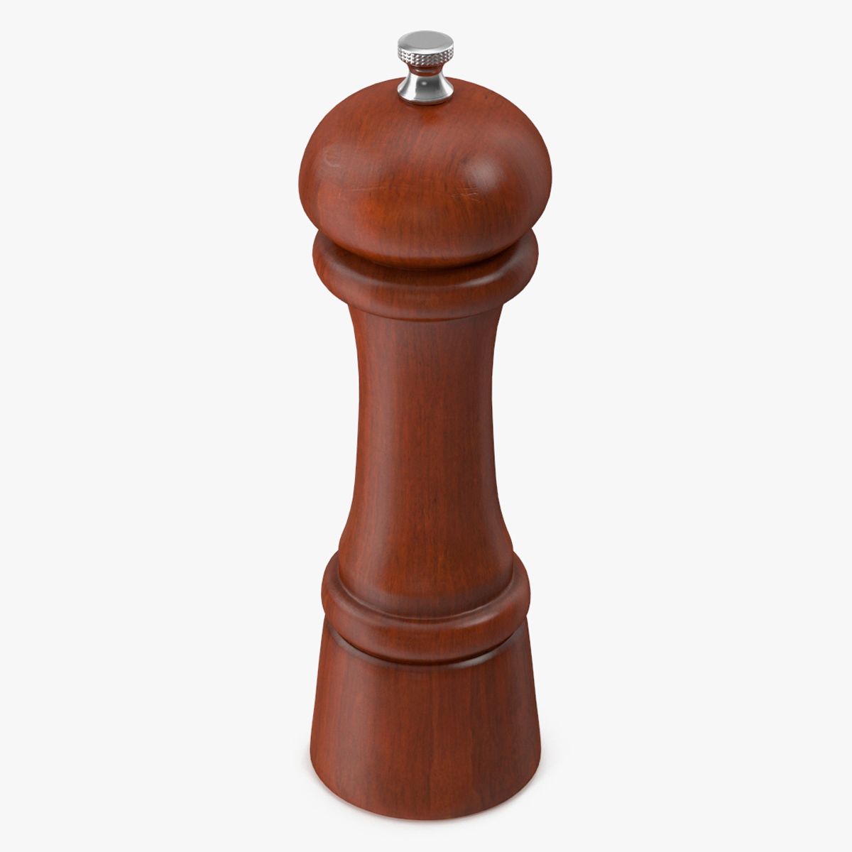 Wooden Salt and Pepper Mill 3d model