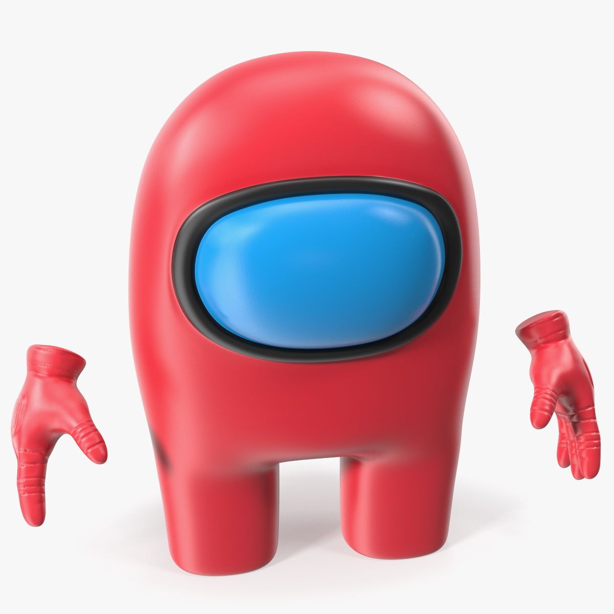 Среди нас персонаж красный 3d model