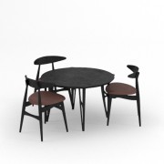 Table And Chairs 3d model