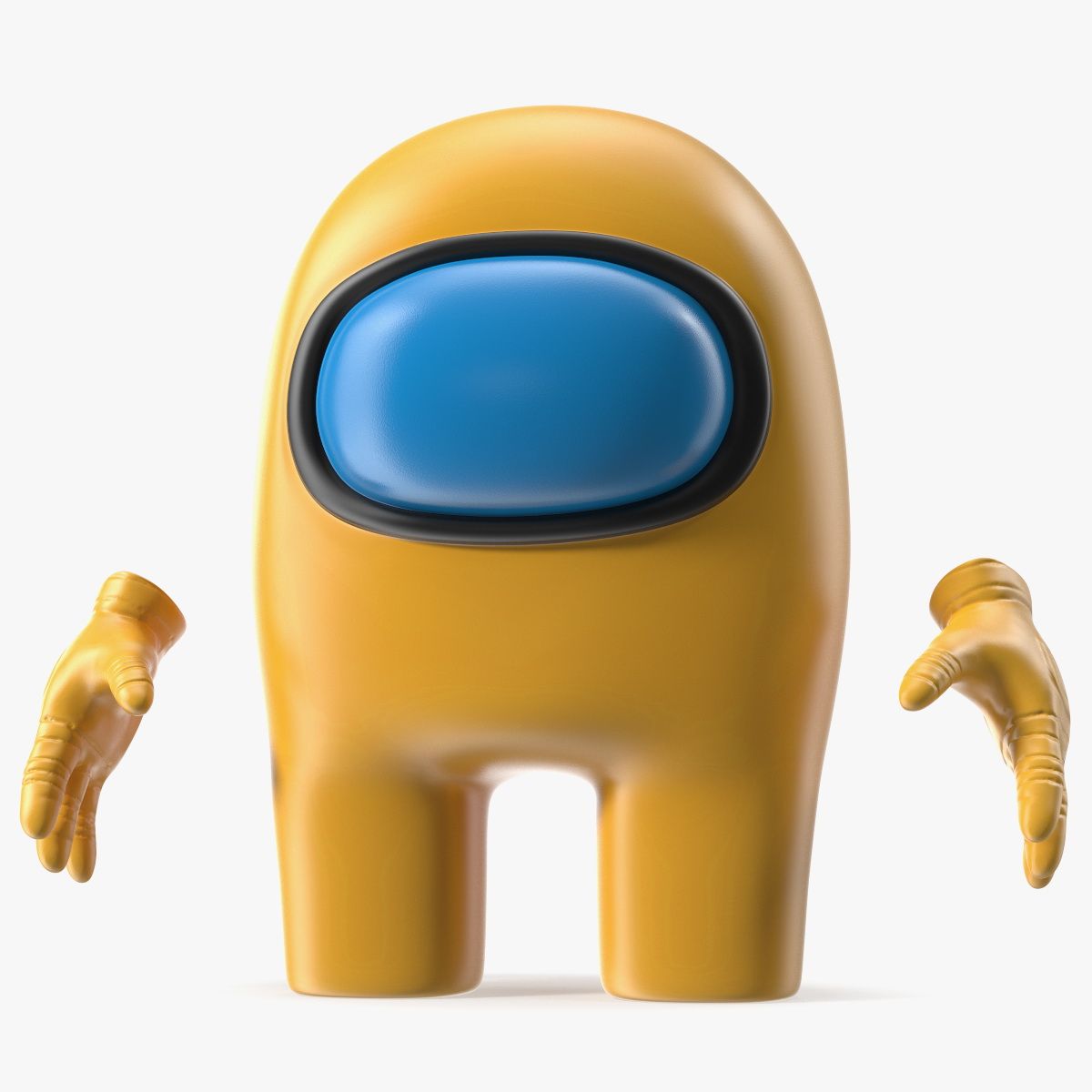 Personagem amarelo entre nós 3d model