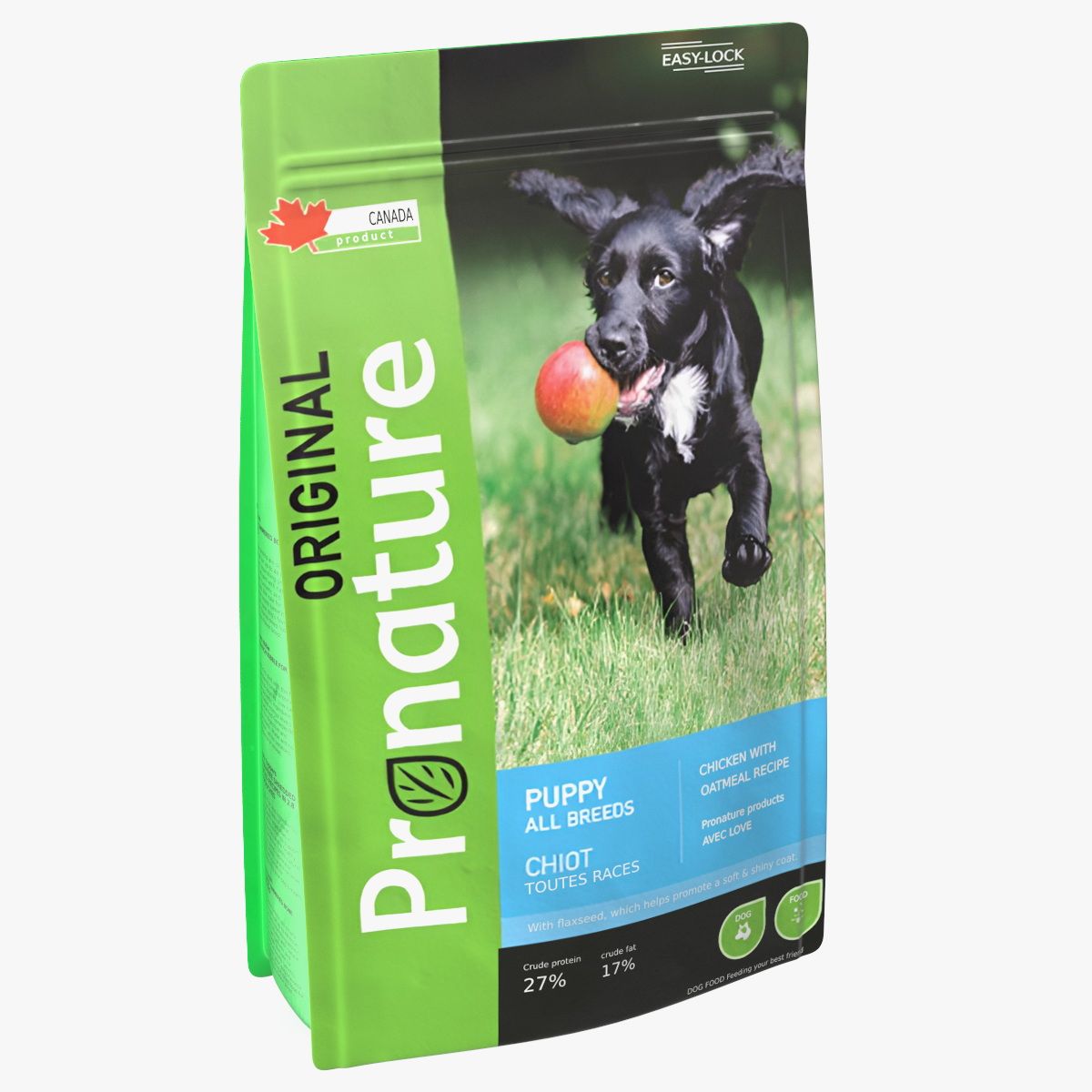 Pronature Puppy Food Package 3d model
