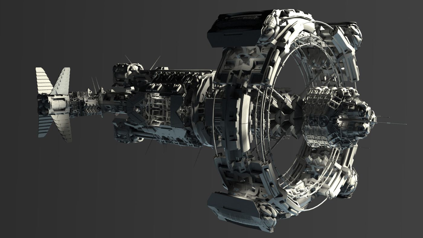 Space Ship 3d model