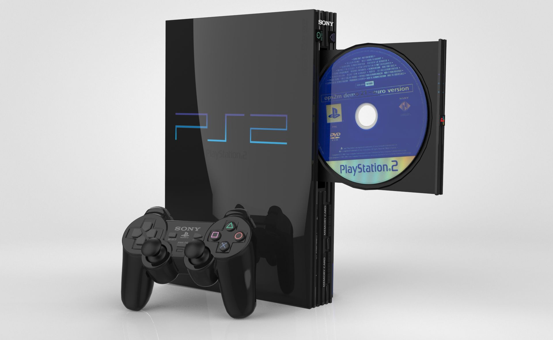 Sony Playstation 2 3d model