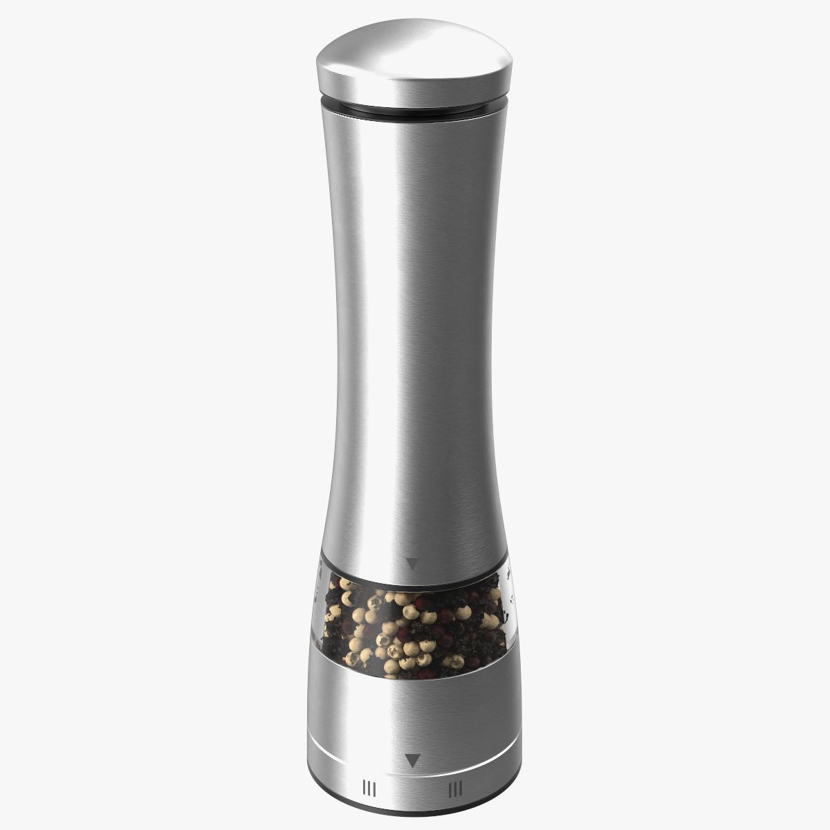 Stainless Steel Pepper Grinder 3d model